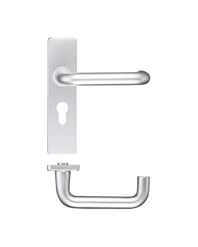 Return to Door Lever on Euro profile Backplate (47.5MM)
