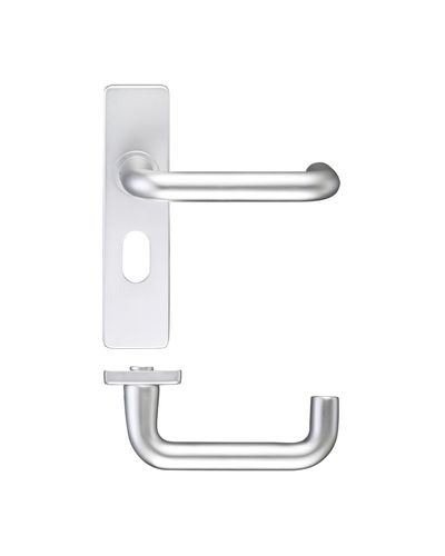 Return to Door Lever on Oval Profile Backplate (48.5MM)