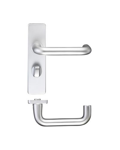 Return to Door Lever on Bathroom Backplate
