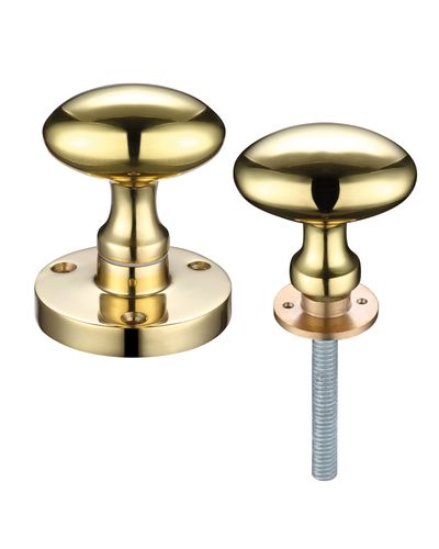 Zoo Oval Rim Knob  60.5mm rose dia