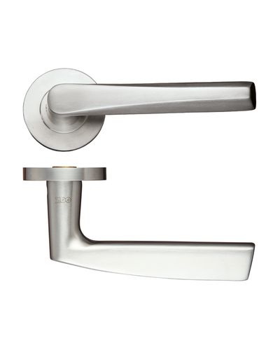 Stainless Steel Lever - Push on Rose - Grade 304 - Shaped