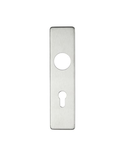 Cover plate for 19 mm RTD Lever on Short Backplate - Din Euro Profile/72mm Centres - 45mm x 180mm
