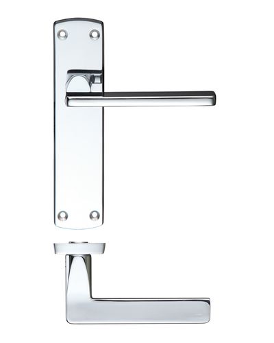 Leon lever on latch backplate