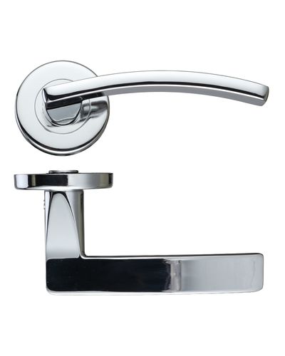 Toledo lever on round rose