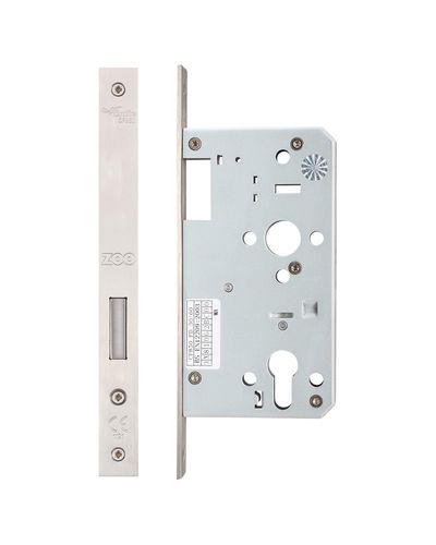 Din euro deadlock - backset 60mm - Single throw