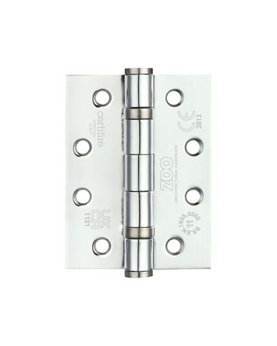 Ball Bearing Hinge - Steel   102 x 76 x 3mm