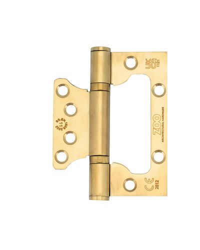 Grade 11 flush / interleaf hinge pair