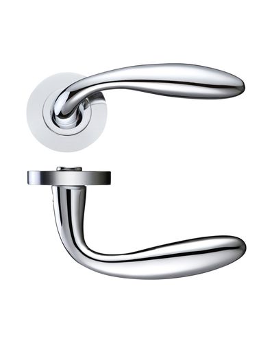 Verona lever on round rose