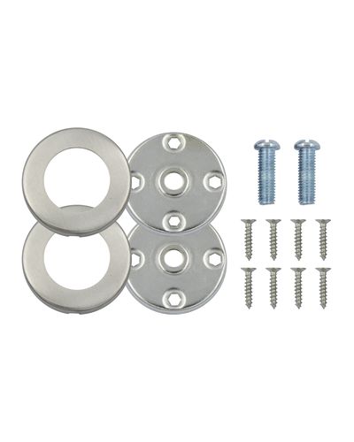 Rose Pack - 2 x Push on Roses - Suitable for SS201 19, 22mm & 30mm Pulls