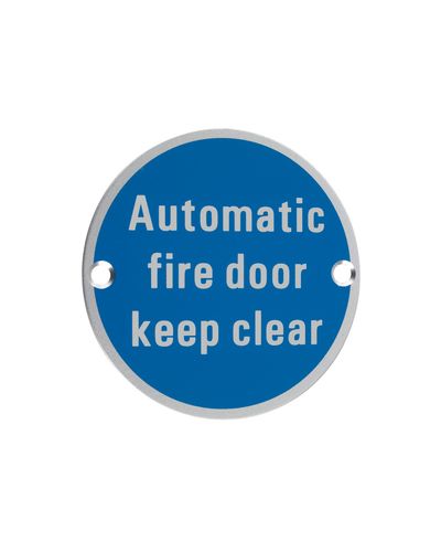119 - Automatic Fire Door Keep Clear
