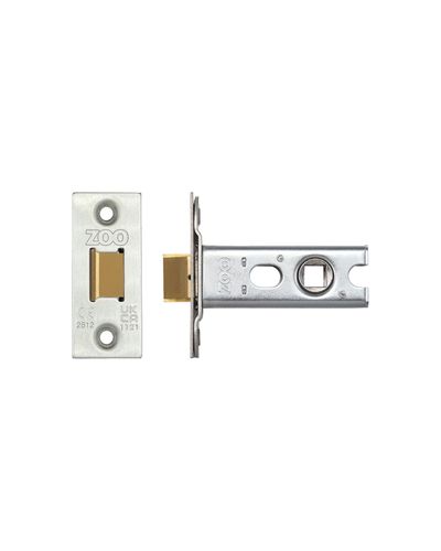 Tubular Latch (Knobs) - Architectural 45* Travel 64mm C/W SSS forends - 1 way action